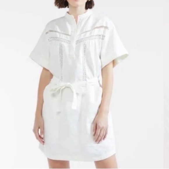 Outerknown Dresses & Skirts - Outerknown Linen Blend Belted Dress